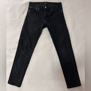 Club Monaco Super Slim Denim, 30x30, Jet Black, Great Condition!